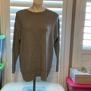 Gray Crew Neck Sweater
